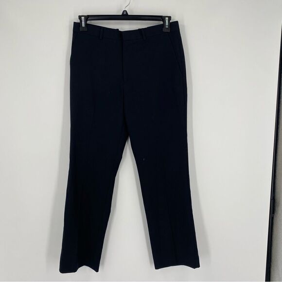 Perry Ellis Men’s Flat Front Black Checkered Dress Pants size 30 x 30 - Picture 1 of 3